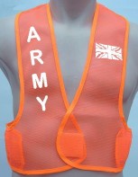 ARMY FRONT ORNG